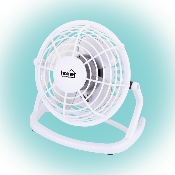 Ventilátor TF 10 USB/WH biela