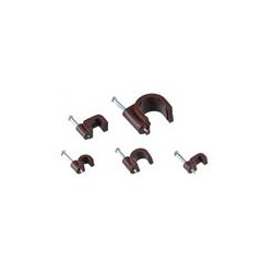Príchytka H.7003B-50  5mm hnedé  50ks/bal