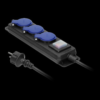 OR-AE-13192/3M predlž. IP44 3zás3m- 3x1,5 + vyp