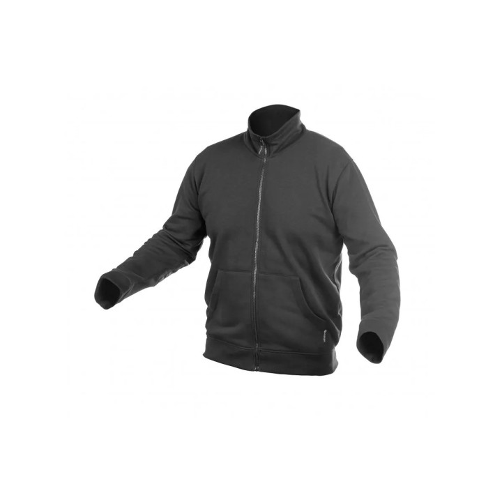 HT5K438- 2XL mikina bavlnená   /čierna/