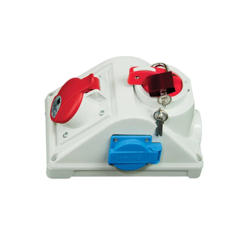 B.325/1/01  R-BOX 325+250V+vypínač 0-1