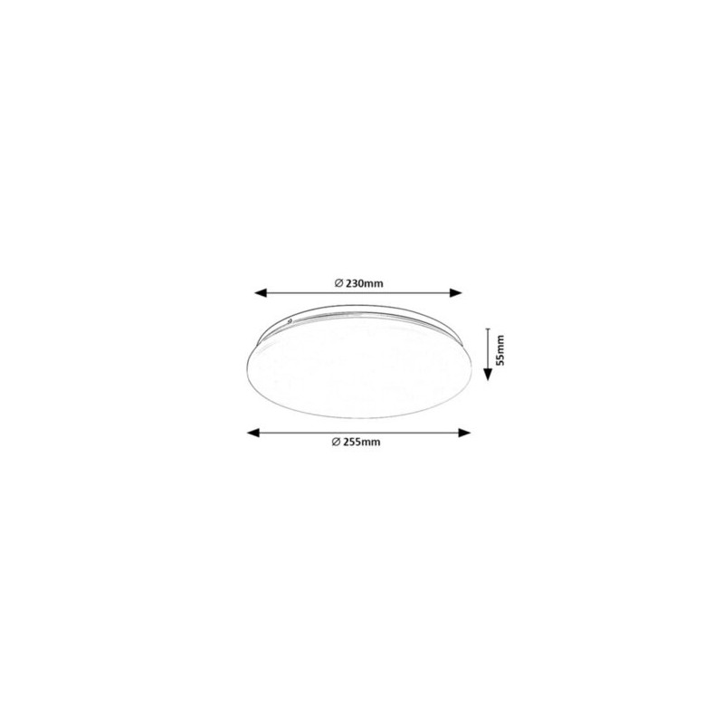 71101 Vendel srop.sv. 12W D25,5cm biele
