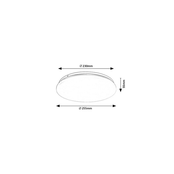 71101 Vendel srop.sv. 12W D25,5cm biele