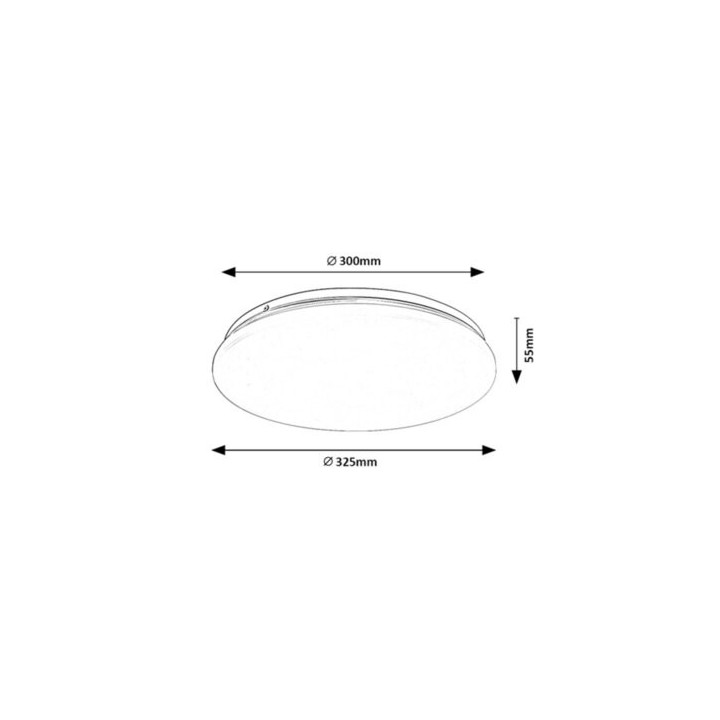 71105 Vendel srop.sv. 18W D32,5cm biele