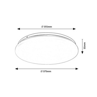 71106 Vendel srop.sv. 24W D37,5cm biele