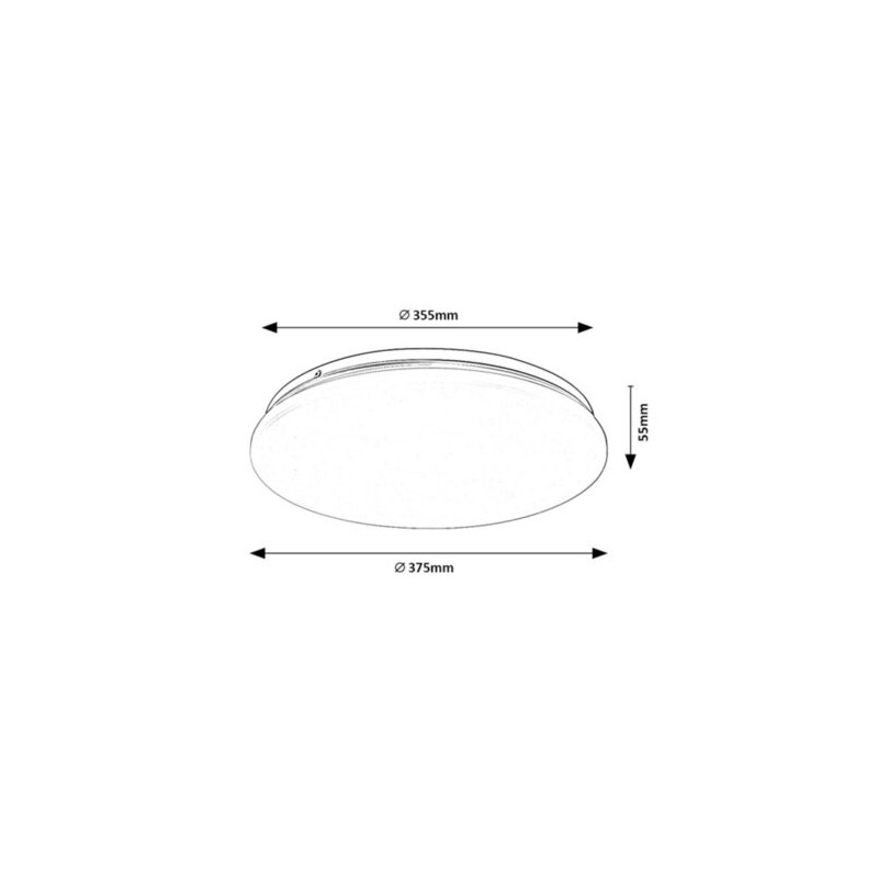 71106 Vendel srop.sv. 24W D37,5cm biele