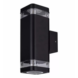 SPK GU10 IP54 E2-F 2xGU10 bodové vonkajšie nástenné svietidlo