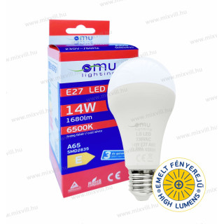 LB LED E27 A65 14W 1680lm 6500K  LBE27A651416806500