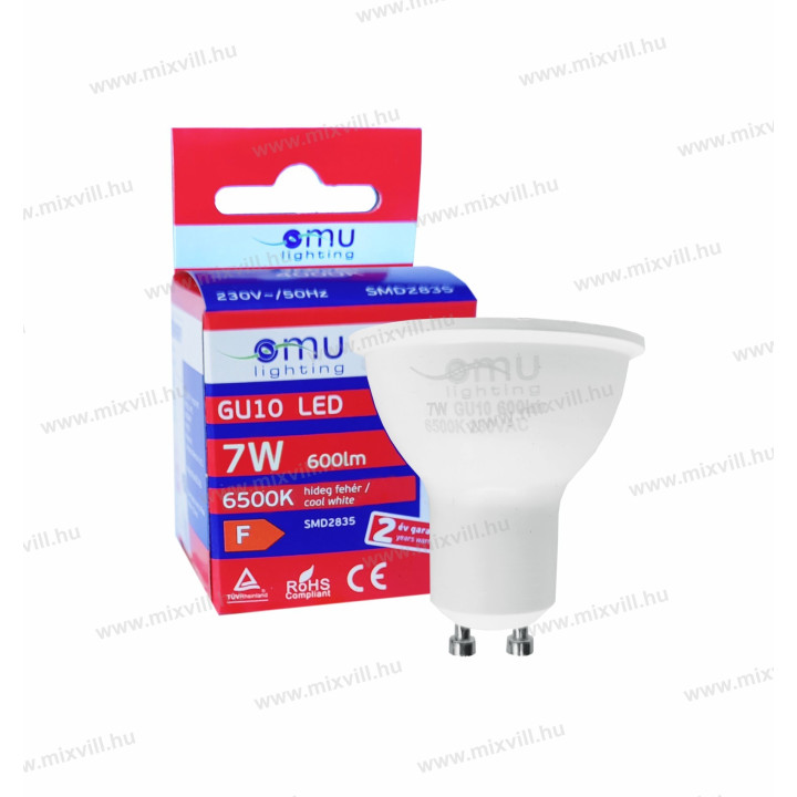 LB LED GU10 spot. 7W 600lm 6500K  LBGU107.06006500