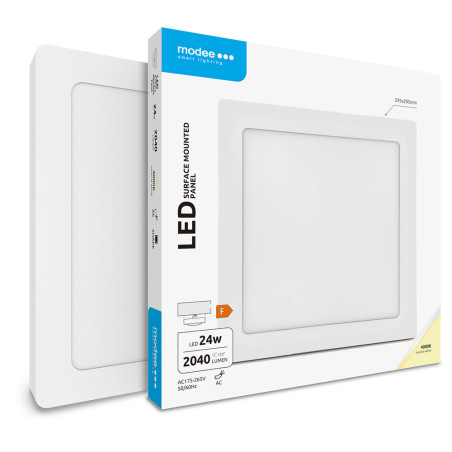 ML-LPS4000K24WA štvr.-nad. 24W 4000K 2040lm LED