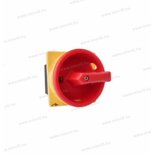 MX 420Y 3x20A 4pol.ON-OFF panelový vypínač žlto čer.páčka