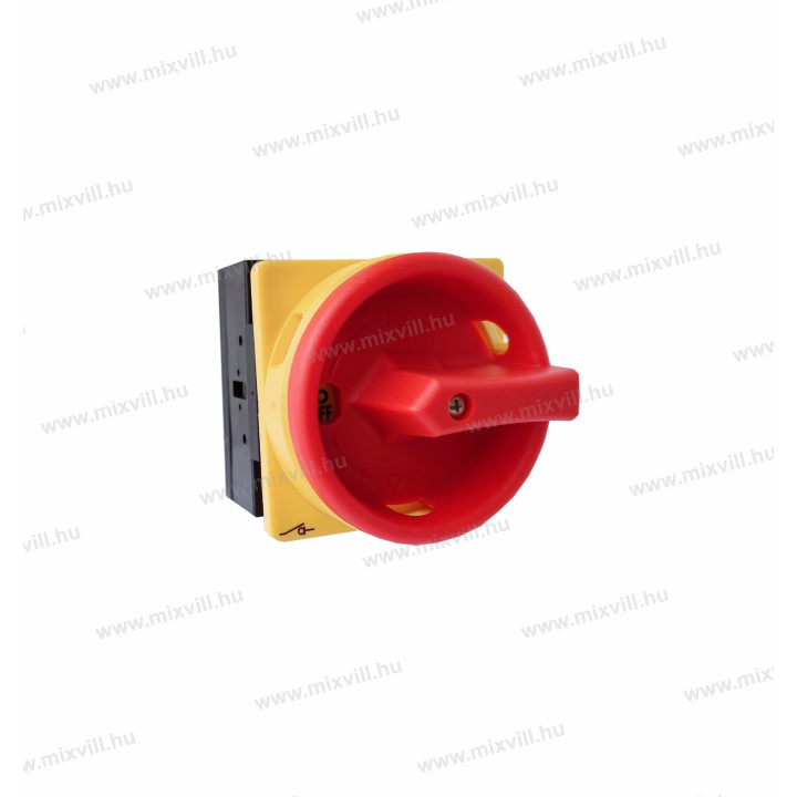 MX 425Y 3x25A 4pol.ON-OFF panelový vypínač žlto čer.páčka