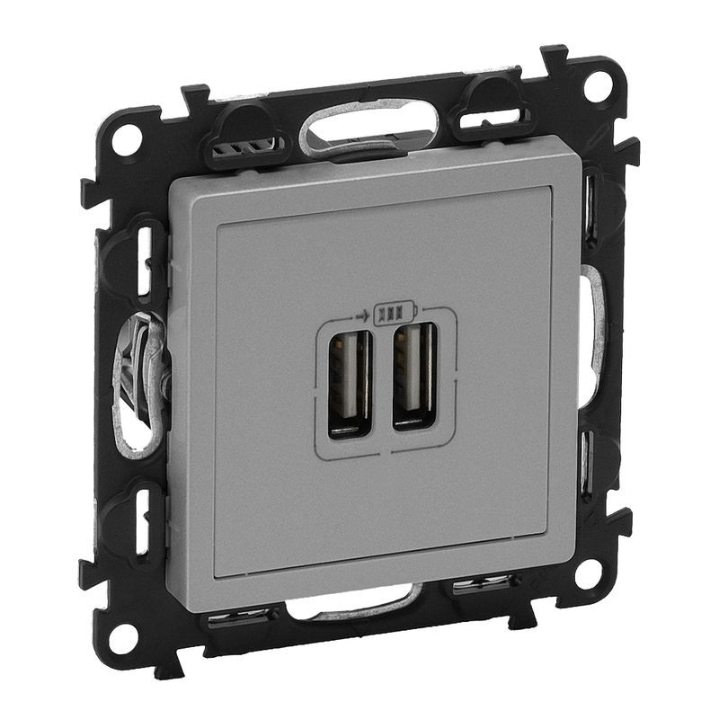 Val 753306 2xUSB nabíjacia hliník Valena life