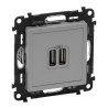 Val 753306 2xUSB nabíjacia hliník Valena life