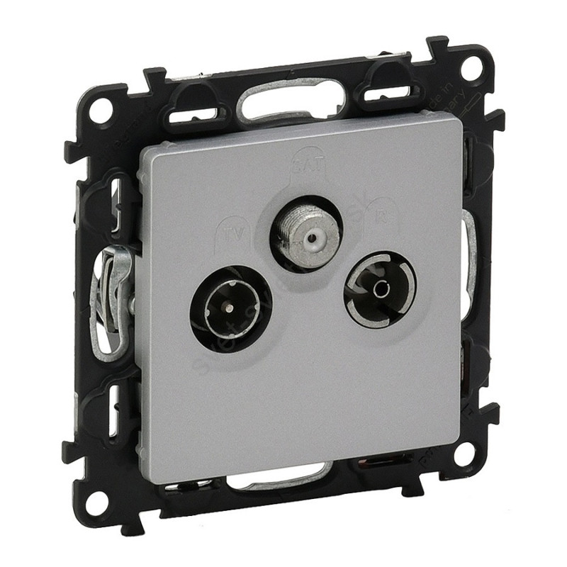 Val 753352 TV-R-SAT koncová  hliník Valena life