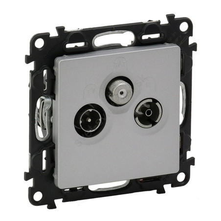 Val 753352 TV-R-SAT koncová  hliník Valena life