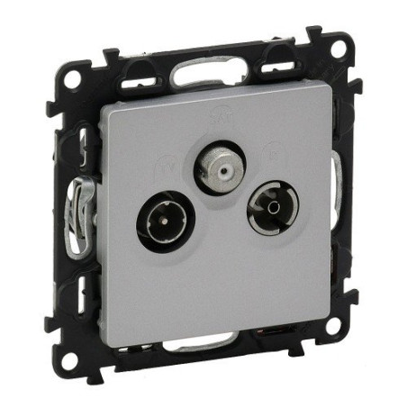 Val 753365 TV-RD-SAT prechodná hliník Valena life