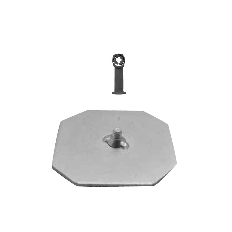 Hro.PV21 nalepovacia samostatná podpera 26833 kovová KB