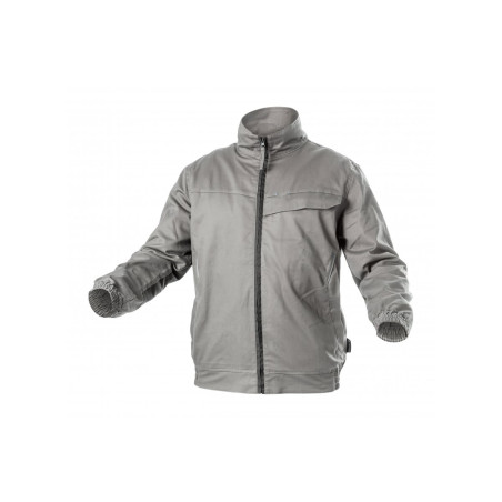 HT5K803 - XL pracovná  bunda  /svetlosivá /