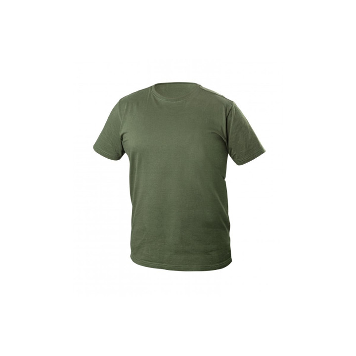 HT5K426- XL Tričko bavlnené   /lesná zelená/