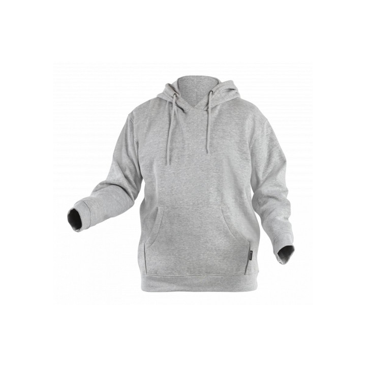 HT5K379- XL mikina s kapucňou /šedá malanž/