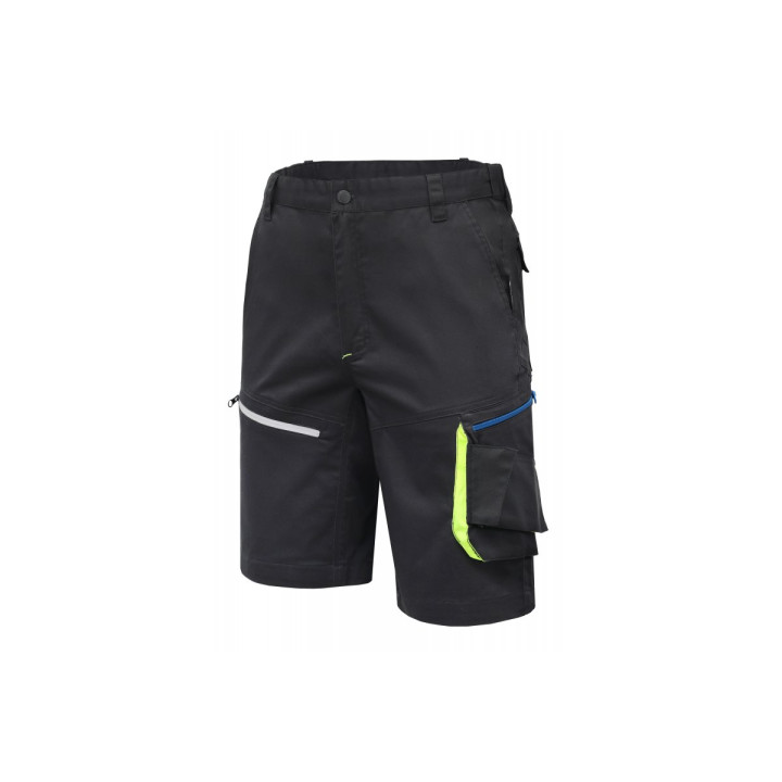 HT5K827 - XL šortky elastik /čierna /
