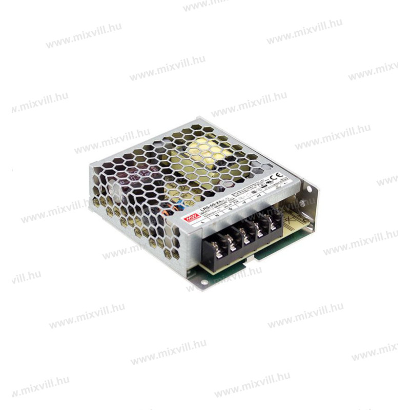 Mean Well LRS 50-24 LED trafo kov. preved. IP20