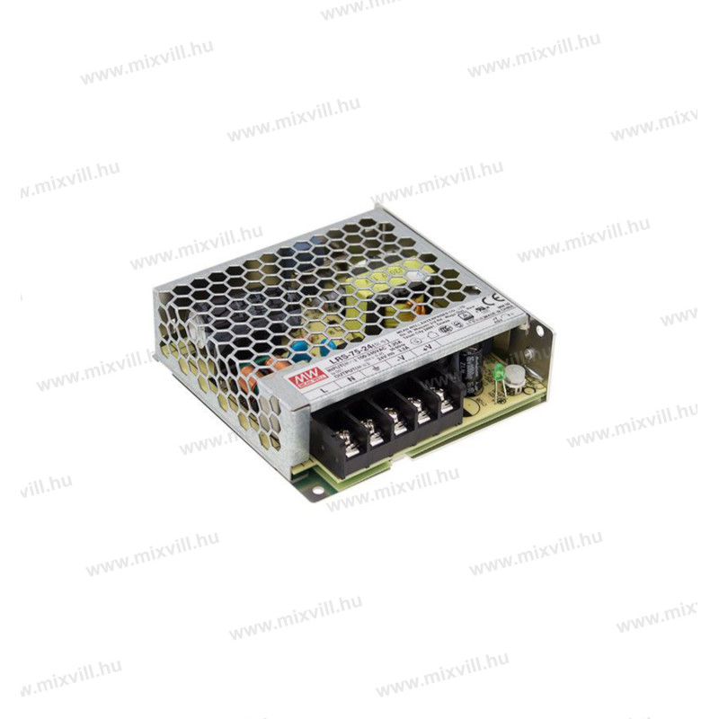 Mean Well LRS 75-24 LED trafo kov. preved. IP20