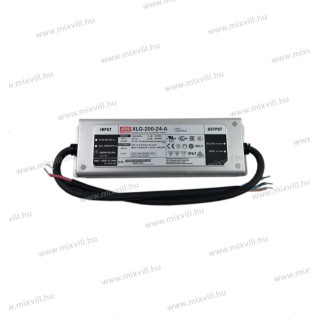 Mean Well XLG 200-24A 200W 24V LED trafo  IP67