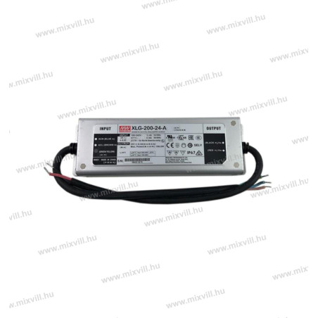 Mean Well XLG 200-24A 200W 24V LED trafo  IP67