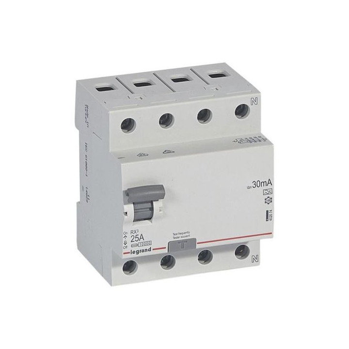 legrand CHRAN 4p 25/4/0,03-A RX3 402074   A chrarakt.