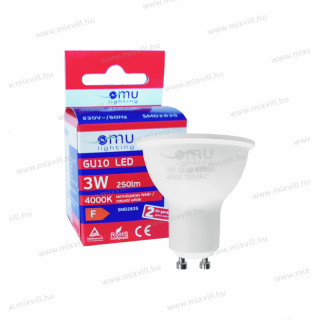 LB LED GU10 spot 3W 250lm 3000K  LBGU103.02503000