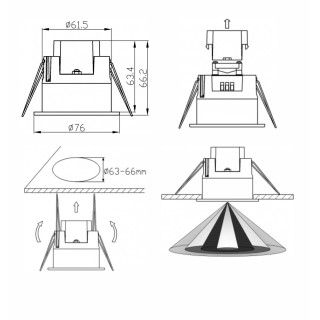 PS75 senzor zap.  na prítomnosť 360st