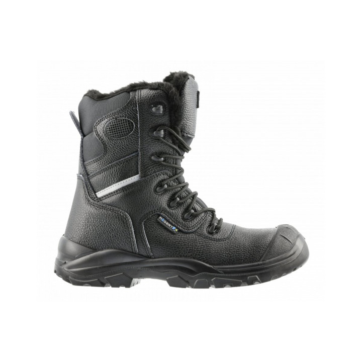 HT5K563 - 43 Vysoké zateplené ochranné topánky S3 SRC black
