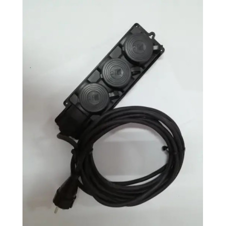 D.3159-3-5 3zas rozbočovač 5m IP44 3x1,5