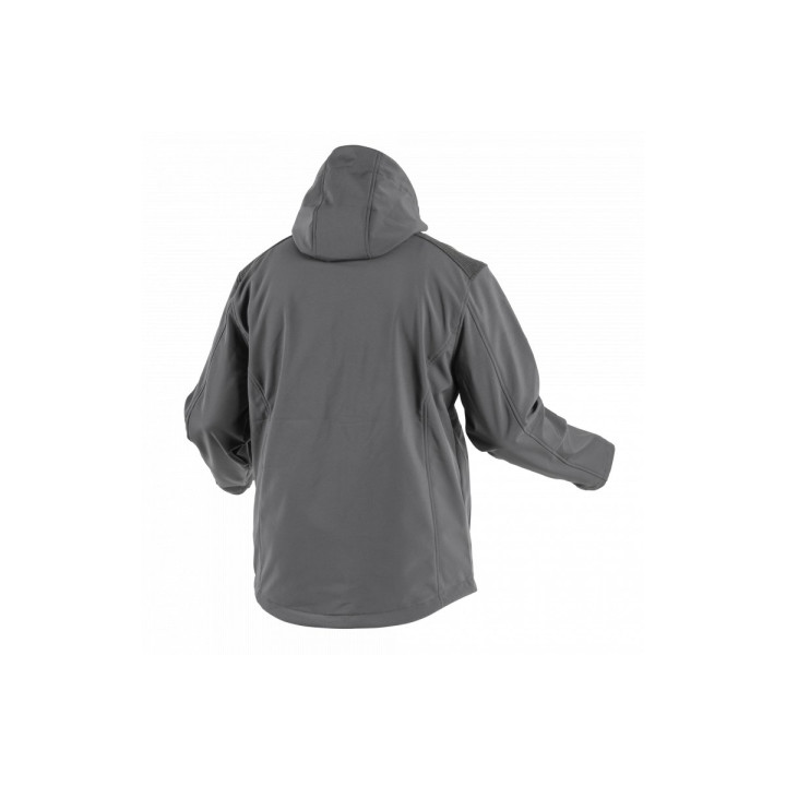 HT5K254- XL Softshellová bunda s kapucňou /grafit/