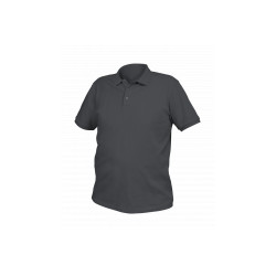 HT5K416 - M Polo tričko bavlnené / tmavo sivá/