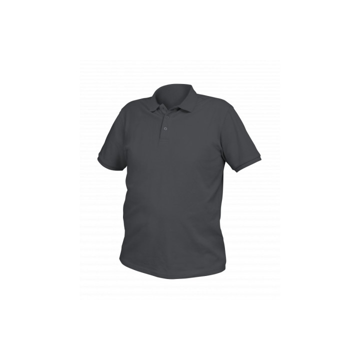 HT5K416 - M Polo tričko bavlnené / tmavo sivá/