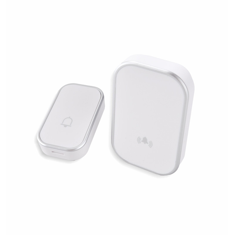 WB12V-1A1VW zvonček bezdrôtový 1vys.biela