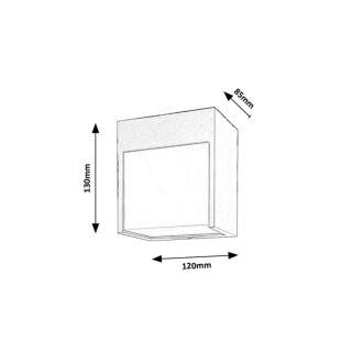7477 Balimo nást.vonkajsie svietidlo biele