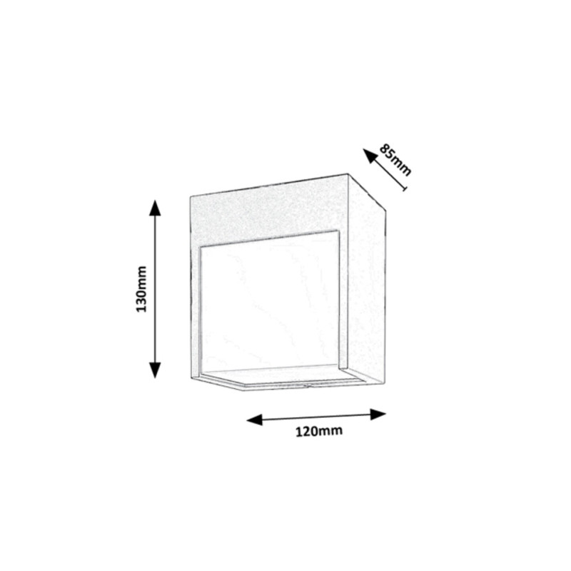 7477 Balimo nást.vonkajsie svietidlo biele
