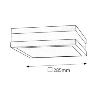 8685 Stuttgard , vonkajšia E27,2x11W, IP44 čierna