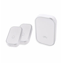 WB12V-2A1VWzvonček bezdrôtový 2vys.biela