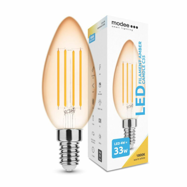 ML-CFA1800K4WE14 4W E14 filament 1800K