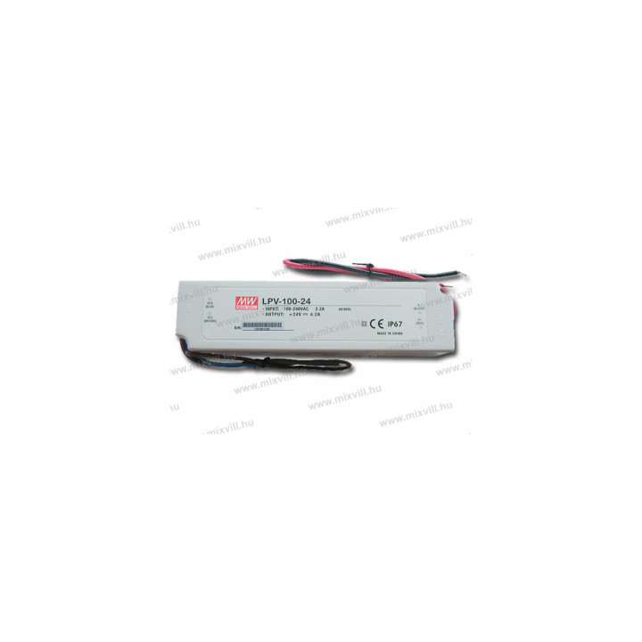 Mean Well LPV 100-24 LED trafo 100W 24V IP67