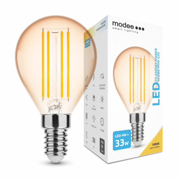 ML-G45FA1800K4WE14 4W E14 filament 1800K