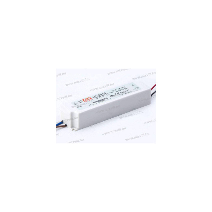 Mean Well LPV 35-12 LED trafo 35W 12V IP67