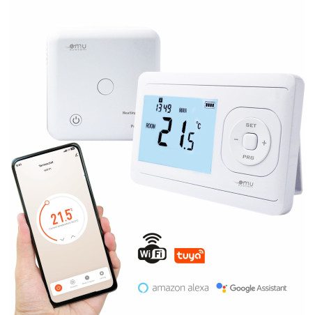 Termostat P804RF-W digitálný, diaľkový, program,WIFI,Tuya