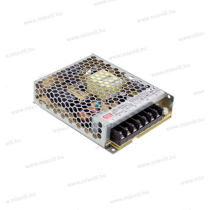 Mean Well LRS 150-12  LED trafo kov. preved. IP20