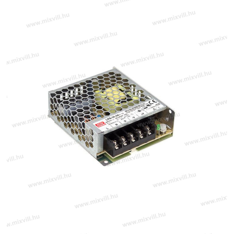 Mean Well LRS 35-12  LED trafo kov. preved. IP20